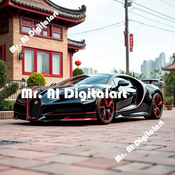 Black Bugatti