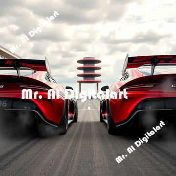 Rearview of a Race